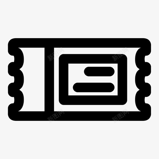 门票优惠券请柬图标svg_新图网 https://ixintu.com 优惠券 模板 请柬 通行证 门票