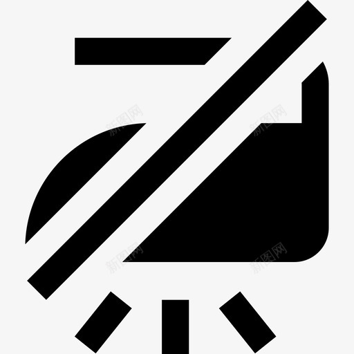 熨斗标牌洗衣符号图标svg_新图网 https://ixintu.com 标牌 洗衣符号 熨斗