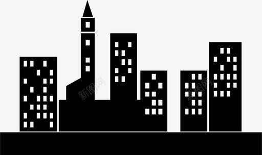 首都大厦城市城市天际线图标svg_新图网 https://ixintu.com 城市 城市天际线 首都大厦