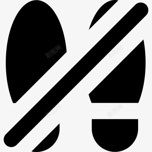 请勿站立造型运输和手工填充图标svg_新图网 https://ixintu.com 请勿站立 运输和手工填充 造型