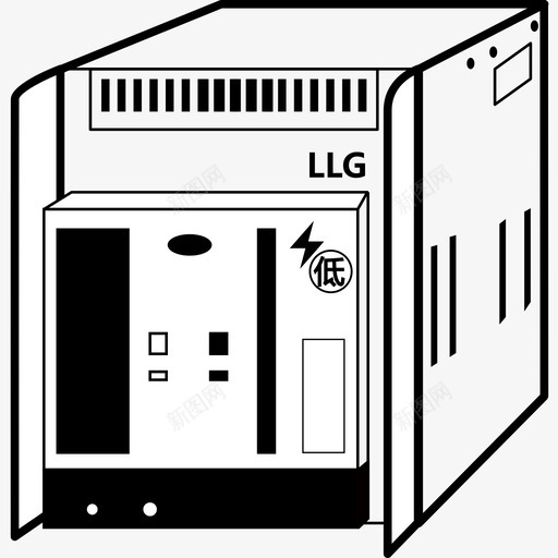 低压母联断路器svg_新图网 https://ixintu.com 低压母联断路器