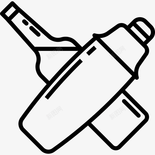 调酒师食物交际技巧图标svg_新图网 https://ixintu.com 交际技巧 调酒师 食物