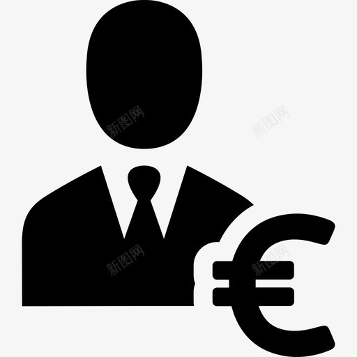 商人理财可靠图标svg_新图网 https://ixintu.com 可靠 商人 理财