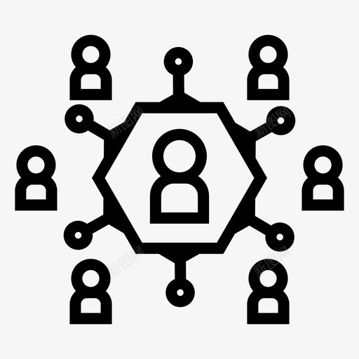 媒体网络共享图标svg_新图网 https://ixintu.com 共享 媒体 病毒 社交 社交媒体2 网络