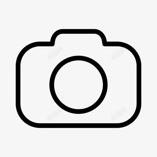 相机用户界面基本卷2图标svg_新图网 https://ixintu.com 图片 用户界面基本卷2 相机