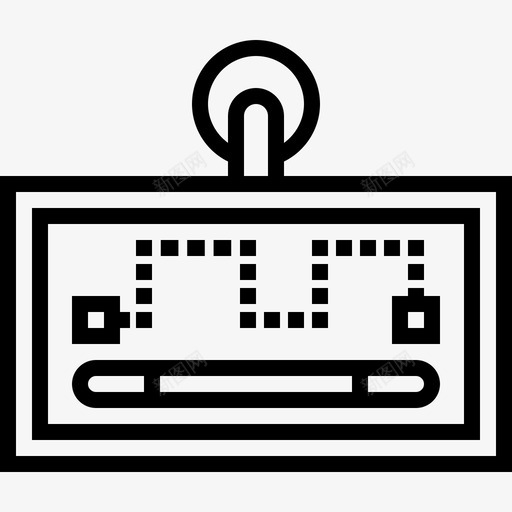 Gps技术设备2线性图标svg_新图网 https://ixintu.com Gps 技术设备2 线性