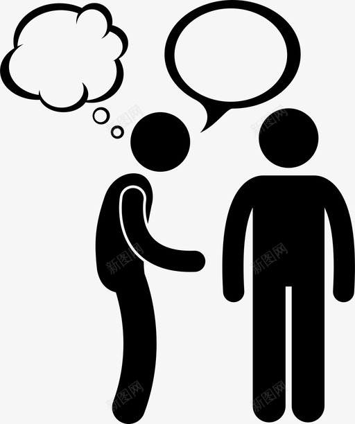 说谎欺骗人类行为和行为图标svg_新图网 https://ixintu.com 人类行为和行为 欺骗 说谎