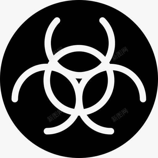 生物危害保健图标收集填充svg_新图网 https://ixintu.com 保健图标收集 填充 生物危害