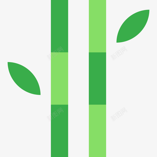 竹制日式彩色包装扁平图标svg_新图网 https://ixintu.com 扁平 日式彩色包装 竹制