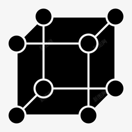 原子dna分子图标svg_新图网 https://ixintu.com dna 分子 原子 学校 科学