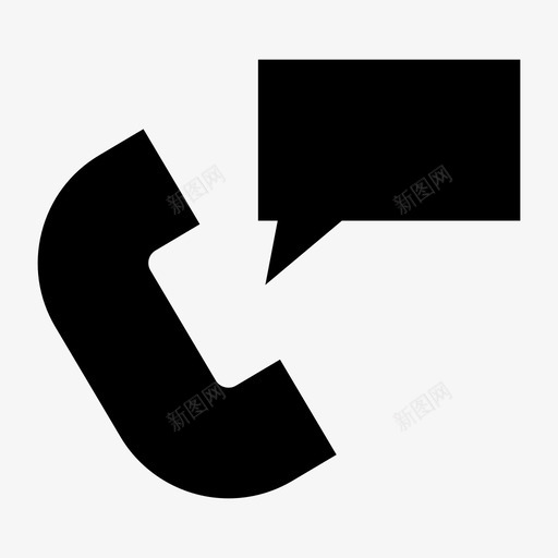 聊天对话邮件图标svg_新图网 https://ixintu.com ui字形 对话 消息 硬件 聊天 设备 语音气泡 邮件
