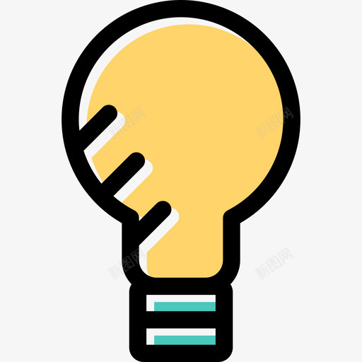 创意商务和办公元素线条色彩图标svg_新图网 https://ixintu.com 创意 商务和办公元素 线条色彩