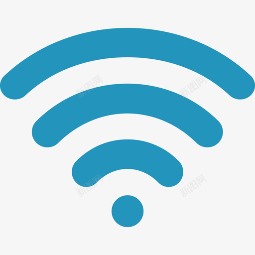 Wifi控制扁平图标svg_新图网 https://ixintu.com Wifi 扁平 控制