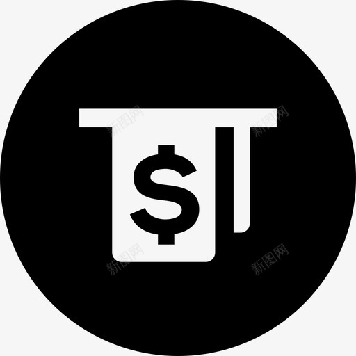 提款机电子商务4填充图标svg_新图网 https://ixintu.com 填充 提款机 电子商务4