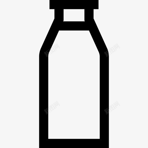奶瓶食品和餐厅收藏直系图标svg_新图网 https://ixintu.com 奶瓶 直系 食品和餐厅收藏