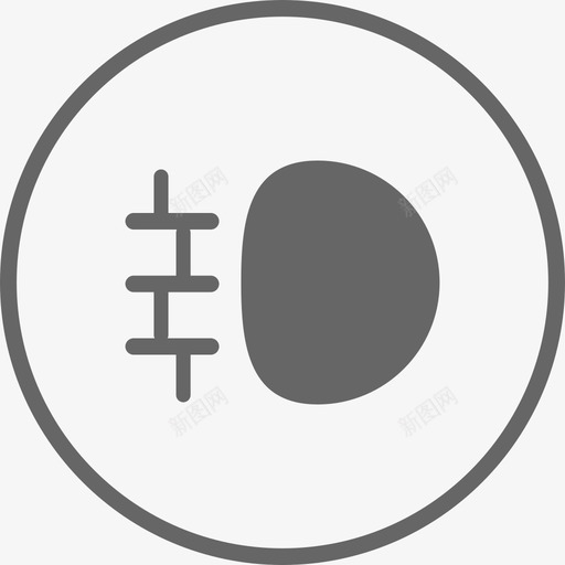 雾灯svg_新图网 https://ixintu.com 雾灯