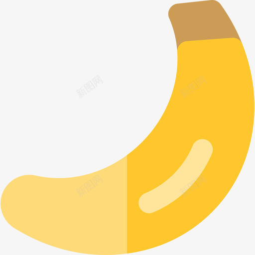 香蕉食用色素图标svg_新图网 https://ixintu.com 食用色素 香蕉