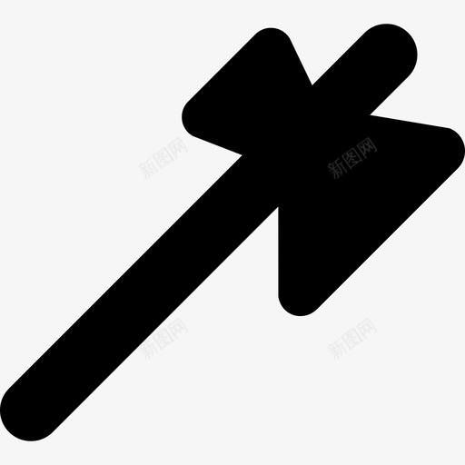 斧头游戏收集填充图标svg_新图网 https://ixintu.com 填充 斧头 游戏收集