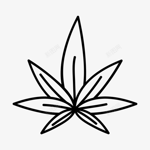 棕榈叶栗子树图标svg_新图网 https://ixintu.com 叶 树 栗子 棕榈叶 类型