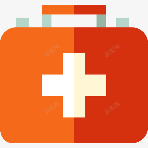 急救箱医院设备扁平图标svg_新图网 https://ixintu.com 医院设备 急救箱 扁平
