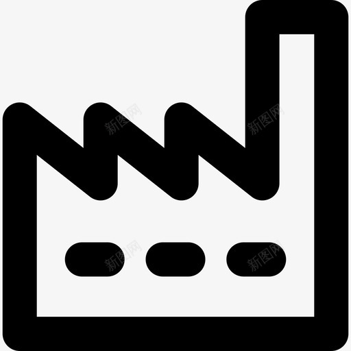 工厂城市和建筑物线性线性图标svg_新图网 https://ixintu.com 城市和建筑物线性 工厂 线性