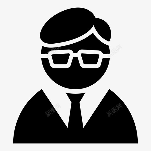 教师教育职业图标svg_新图网 https://ixintu.com 教师 教育 职业