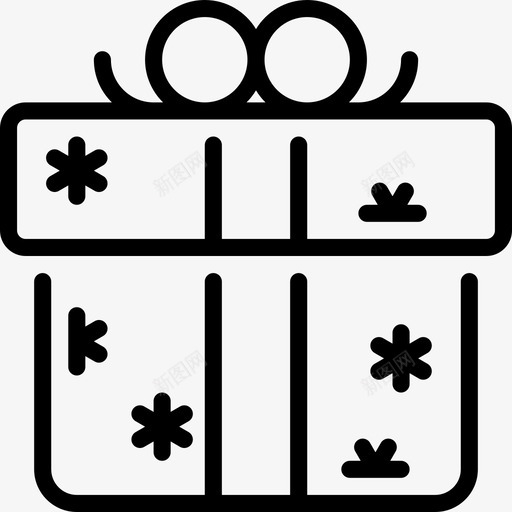 圣诞礼物圣诞4直系图标svg_新图网 https://ixintu.com 圣诞4 圣诞礼物 直系