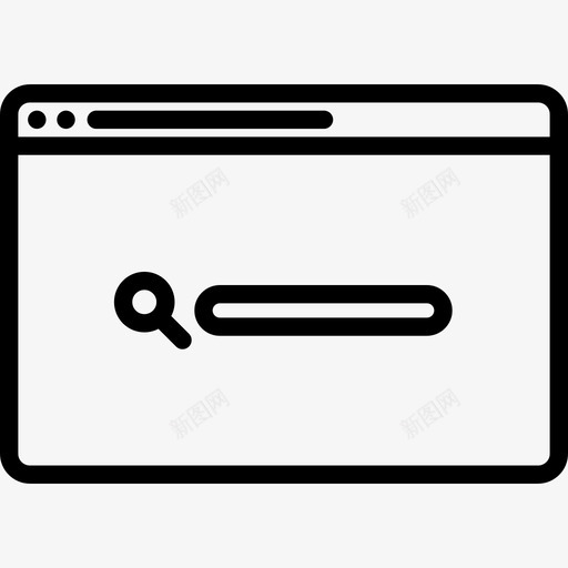 浏览器网页标集合线性图标svg_新图网 https://ixintu.com 浏览器 线性 网页设计图标集合