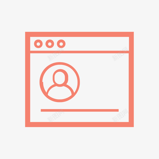 窗口应用程序框架图标svg_新图网 https://ixintu.com ui web 应用程序 框架 窗口 选项卡
