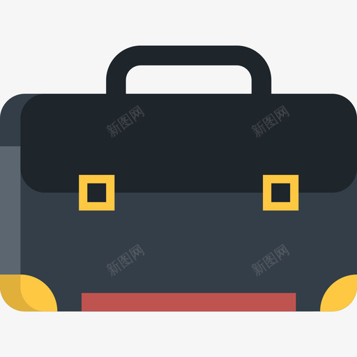 公文包工具集2平面图标svg_新图网 https://ixintu.com 公文包 平面 设计工具集2