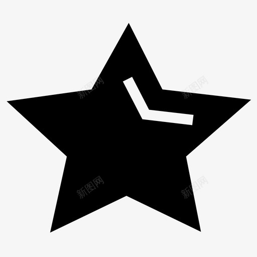明星星光大卫之星图标svg_新图网 https://ixintu.com 大卫之星 明星 明星偶像 星光 星级