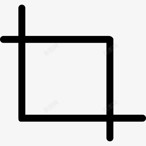 裁剪用户界面资源线性图标svg_新图网 https://ixintu.com 用户界面资源 线性 裁剪