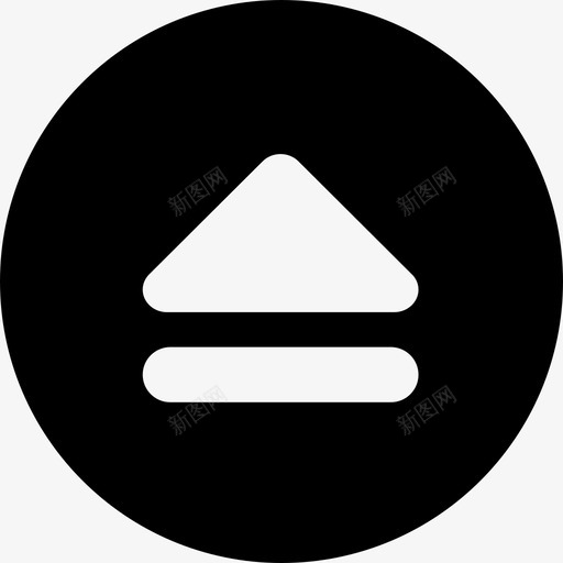 弹出音乐播放器图标2填充svg_新图网 https://ixintu.com 填充 弹出 音乐播放器图标2