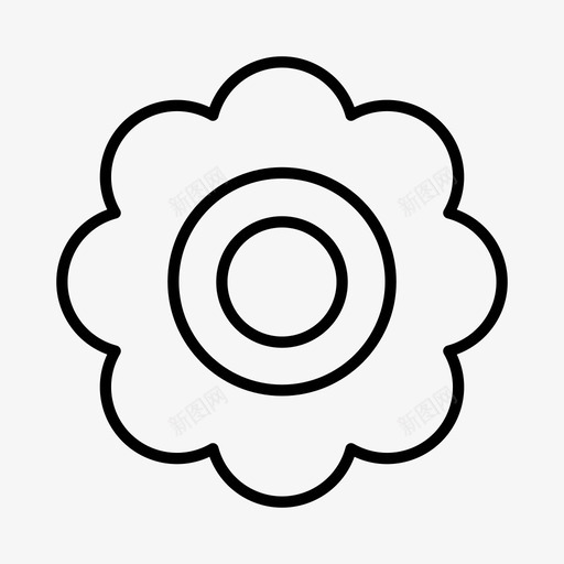 花植物学花艺图标svg_新图网 https://ixintu.com 植物学 花 花园 花艺