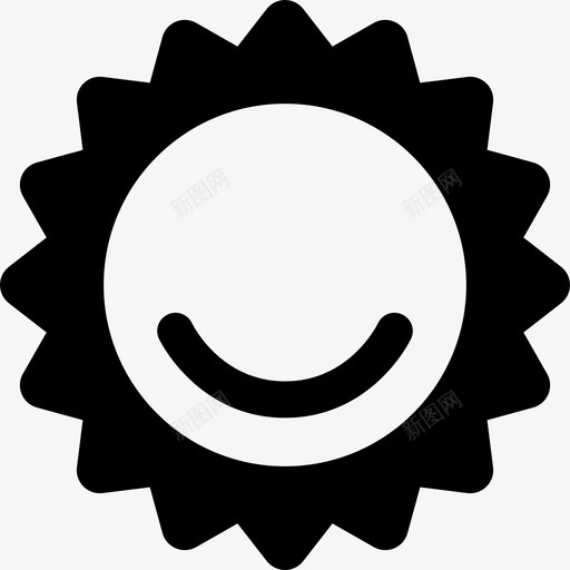 晴天自然学校元素图标svg_新图网 https://ixintu.com 学校元素 晴天 自然