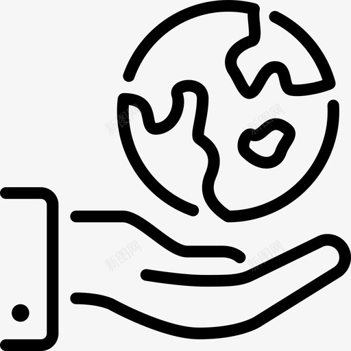 生态学生态学2线性图标svg_新图网 https://ixintu.com 生态学 生态学2 线性