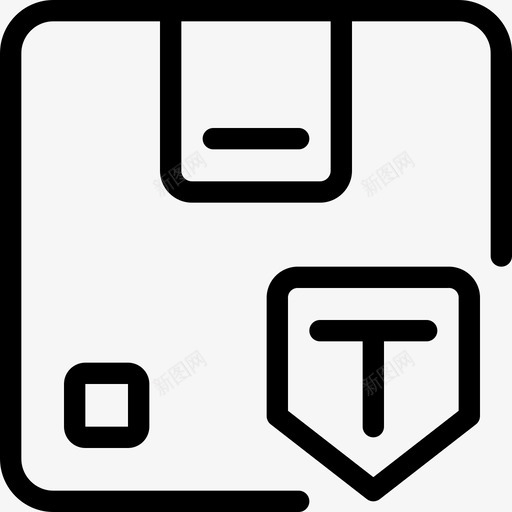 运输保护箱子货物图标svg_新图网 https://ixintu.com 交货和运输 产品 箱子 货物 运输保护