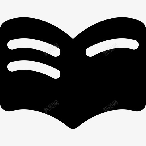 打开书本教育网络导航图标svg_新图网 https://ixintu.com 打开书本 教育 网络导航图标
