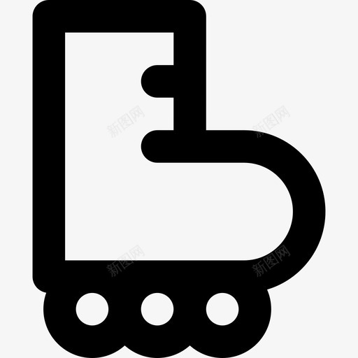 溜冰鞋运动套装汇编线性图标svg_新图网 https://ixintu.com 溜冰鞋 线性 运动套装汇编