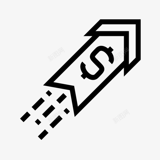 增加融资利息图标svg_新图网 https://ixintu.com 利息 增加 融资 财富 贷款