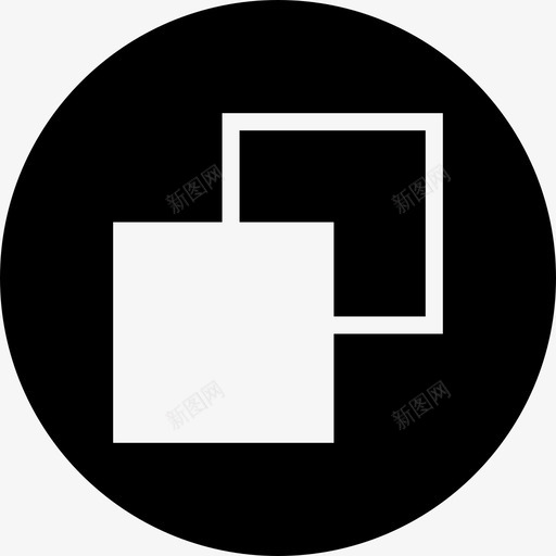 正方形抽象元素填充图标svg_新图网 https://ixintu.com 填充 抽象元素 正方形