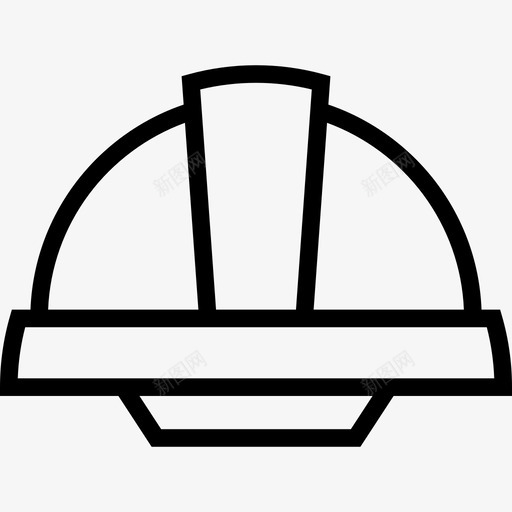 安全帽生产力图标集合线性svg_新图网 https://ixintu.com 安全帽 生产力图标集合 线性