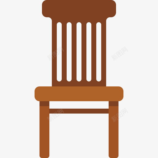 椅子家居元素平板图标svg_新图网 https://ixintu.com 家居元素 平板 椅子