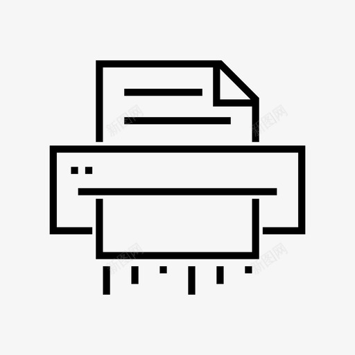 打印机设备办公室图标svg_新图网 https://ixintu.com 办公室 打印 打印机 设备