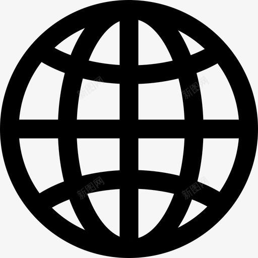 接地网基本用户界面集线性图标svg_新图网 https://ixintu.com 基本用户界面集 接地网 线性