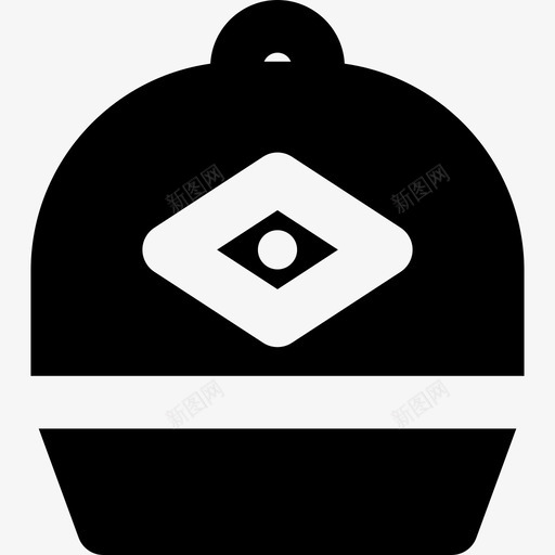 奥运帽实心填充图标svg_新图网 https://ixintu.com 填充 奥运帽 实心
