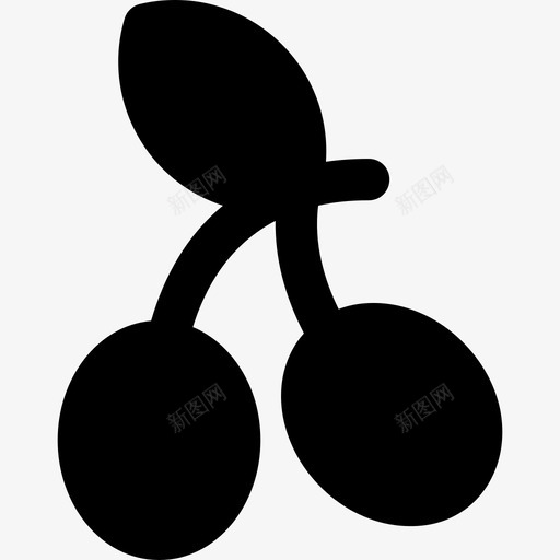 橄榄食用固体填充图标svg_新图网 https://ixintu.com 填充 橄榄 食用固体