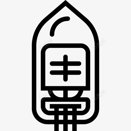 家用直管灯泡图标svg_新图网 https://ixintu.com 家用直管灯泡
