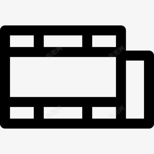 胶片条ui界面集合线性图标svg_新图网 https://ixintu.com ui界面集合 线性 胶片条