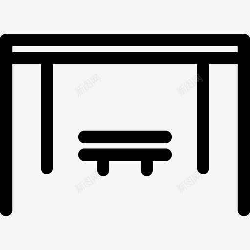 凉亭城市元素图标svg_新图网 https://ixintu.com 凉亭 城市元素